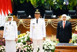 Hadiri Sertijab Bupati - Wakil Bupati Bojonegoro, Gubernur Khofifah Pesan Maksimal 6 Bulan RPJMD Selesai dan Susun Program Quick Win
