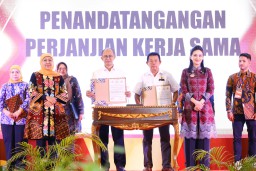 Gubernur Khofifah Pimpin Langsung Misi Dagang Perdana 2025 di Maluku Utara, Sukses Catatkan Transaksi Final Lebih dari 568 Miliar