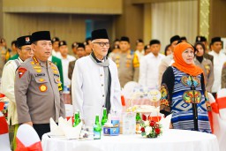Safari Ramadan Bersama Kapolri dan Ulama serta Elemen Masyarakat Jatim, Gubernur Khofifah Sebut Hal Ini Wujud Sinergitas Menjaga Stabilitas Nasional di Jatim