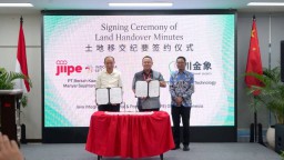 Investor Tiongkok GESC Bakal Bangun Industri Kimia di JIIPE