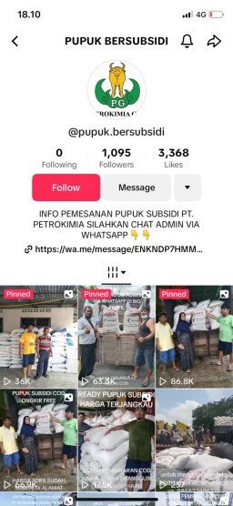 Waspadai Penipuan Pupuk Subsidi di Medsos, Pupuk Indonesia Tegaskan Penebusan Hanya di Kios Resmi