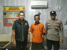 Maling Kotak Amal di Gresik Ditangkap saat Bersembunyi di Dekat Rel Kereta