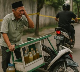 Jadi Korban Modus Pura-Pura Minta Tolong, Penjual Jamu di Gresik Kehilangan Sepeda Motor