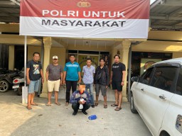 Mahasiswa Pembobol Toko Alfamart Benjeng Dibekuk Polres Gresik