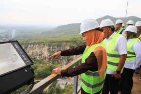Gubernur Tinjau Pembangunan Museum Peradaban  Reog Ponorogo