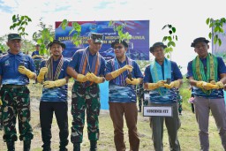 Napas Baru Kupang, Pelindo dan TNI AL Hijaukan Embung Noelpopo dengan 5.000 Pohon