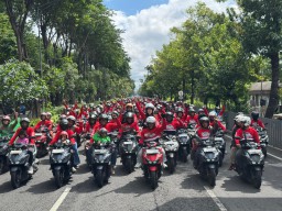 Parade Vario160 Siap Ramaikan Madiun: Ajak 1.000 Riders Rasakan Keseruan Bersama Isa Bajaj