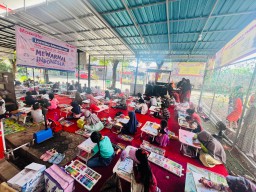 Lomba Mewarnai di Jember, Anak Difabel Unjuk Gigi, Tumbuhkan Percaya Diri dan Persahabatan