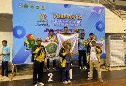 Wushu Sanda Sumbang Emas dan Perunggu, Gresik Bertengger di Peringkat 6 Klasemen Sementara Porprov IX Jatim