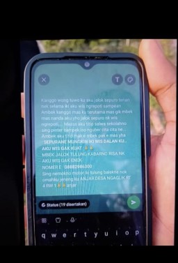 Ditemukan Motor dan Pesan Pilu, Pemuda Bojonegoro Diduga Menghilang di Bengawan Solo