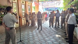 Pegawai Kantah ATR/BPN Tulungagung Ikuti Upacara Rutin Awal Juli, Disiplin dan Pelayanan Maksimal Jadi Fokus