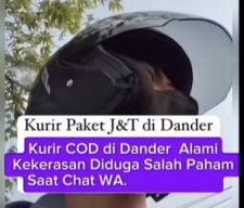 Kurir JnT 'Dikeplak' Kastemer, Lapor Polres Bojonegoro