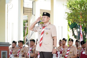 HUT ke-64 Pramuka di Lamongan, Bupati Yes: Pramuka Benteng Generasi Muda dari Judi Online hingga Bullying