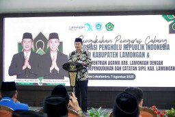 Resmi Dikukuhkan, Bupati YES : Penghulu Garda Terdepan Ketahanan Keluarga dan Nasional