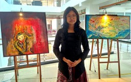 Aliya Murdoko Gelar Pameran Tunggal Ke-4 Bertema "Cerita Panji Topeng Malangan