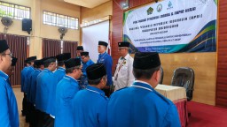 Dikukuhkan Kepala Kemenag, APRI Bojonegoro Diharap Jaga Integritas Penghulu