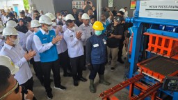 Kolaborasi Lapas Nusakambangan dan PLN, Ubah Limbah FABA Jadi Jutaan Batako