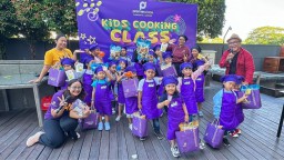 Premier Place Hotel Gelar Kids Cooking Class, Anak-anak Happy Berkreasi Jadi Chef Cilik