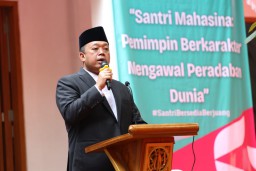 Peringati Hari Santri Nasional 2025, Menteri ATR/BPN Nusron: Jadi Generasi yang Menyejahterakan Rakyat Indonesia