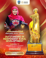 Pemprov Jatim Terima Penghargaan Indonesia Kita Awards, Gubernur Khofifah: Dongkrak Ekonomi Jatim Melalui Desa Mandiri