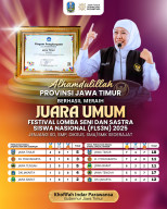 Jatim Pertahankan Juara Umum FLS3N 2025, Khofifah: Bukti Pelajar Kita Kian Kreatif dan Tangguh