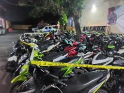 Obrak Balap Liar, Satlantas Polres Situbondo Amankan 56 Motor