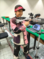 Debut Gemilang! Siswi SD Sampang, Fidelya Shafa, Langsung Ukir Prestasi di Kejurnas Menembak Jawa Tengah