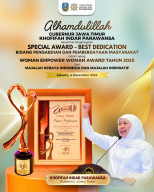 Gubernur Khofifah Raih Woman Empower Award 2025 Atas Dedikasi Pelayanan dan Pemberdayaan Perempuan