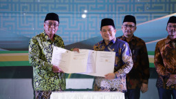 Tingkatkan Kesejahteraan dan Kedaulatan Aset, Kanwil BPN Jatim Gandeng DMI Akselerasi Sertifikasi Tanah Wakaf Masjid