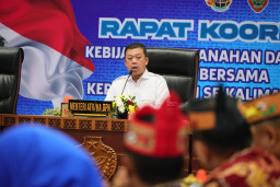 Cegah Tumpang Tindih, Menteri Nusron Imbau Pemda Kalteng Percepat Pemutakhiran Ratusan Ribu Sertipikat Tanah Lama