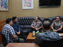 Kapolres Gresik Silaturahmi ke DPRD, Bangun Sinergi untuk Penyelesaian Persoalan di Tengah Masyarakat