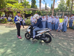 Kampanye #Cari_Aman Gaungkan Safety Riding sebagai Tren Positif Anak Muda Malang
