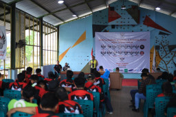 Satlantas Polres Gresik Gandeng Driver Online Jatim, Perkuat Edukasi Safety Riding dan Sinergi Kamtibmas
