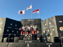 Manuver Berani di Tikungan Terakhir, Bintang Pranata Sabet Podium IM4AC Buriram