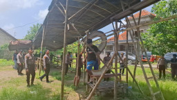 Terindikasi Perjudian, Polres Sampang Bongkar Lima Arena Balap Kelereng