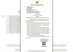 Perkuat Integritas Jelang Lebaran, Bupati Setyo Wahono Keluarkan SE Larangan Gratifikasi bagi ASN