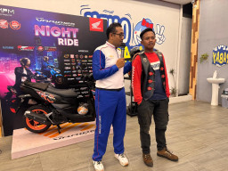 Riding Malam Bareng Komunitas, MPM Honda Jatim Kenalkan All New Vario 125 di Surabaya