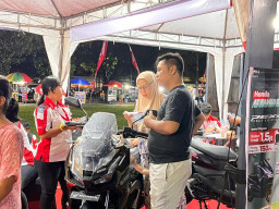 Semarak Ramadan di Madiun, Honda Gelar PCX160 Exhibition dan Riding Experience untuk Masyarakat