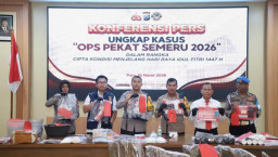 Gelar Operasi Pekat Semeru, Polres Kediri Ungkap 142 Kasus Kriminal