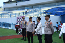 Kapolres Gresik Pimpin Langsung Pengamanan ASEAN U-17 Boys Championship 2026