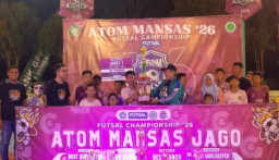Atom Mansas 2026 Tuntas, 92 Tim Ramaikan Panggung Futsal Pelajar Sumenep