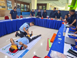 Perkuat Budaya K3, Terminal Teluk Lamong Cetak Petugas P3K Tersertifikasi Kemenaker