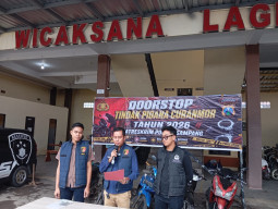 Nekat Bawa Kabur Motor Tetangga, Terduga Pelaku Curanmor di Omben Diamankan Polres Sampang