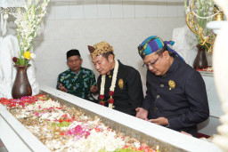 Kenang Sejarah dan Jasa Pendahulu, Rangkaian Puncak HJL 457 Diawali dengan Ziarah Leluhur