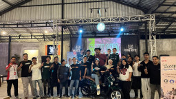 Gandeng Pecinta Stylo, Komunitas Scoopy Jember Tampil Retro Fashionable di Ajang “Scoopy Your Mode, Your Ride”
