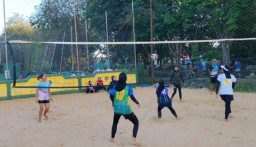 Voli Pantai U-23 Putri Sumenep Perkuat Persiapan Menuju Piala Wali Kota Surabaya