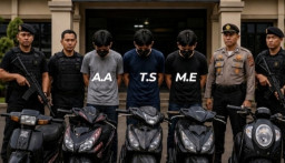 Polres Sumenep Ungkap Jaringan Curanmor, Tiga Pelaku Ditangkap dan Lima Motor Disita