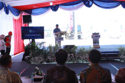 Groundbreaking Pabrik Nitrat di Gresik, Kapolres Dukung Penguatan Industri dan Ketahanan Pangan