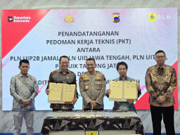 PLN dan Polda Jateng Perkuat Pengamanan Infrastruktur Kelistrikan Strategis