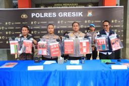 Peredaran Narkoba di Gresik Mengkhawatirkan, 209 Gram Sabu Disita